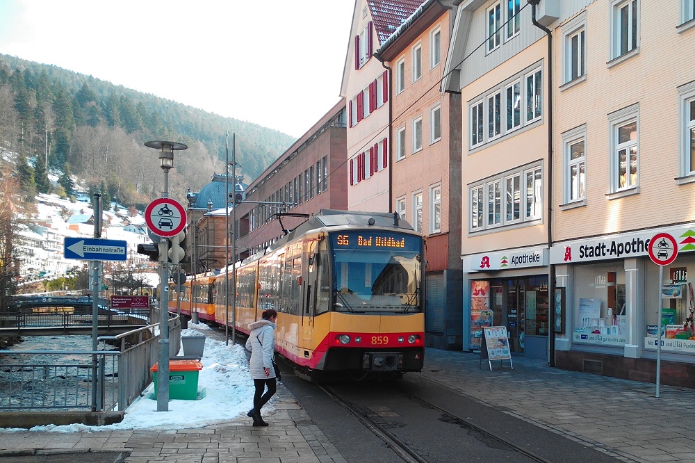 S-Bahn de Karlsruhe à Bad Wildbad